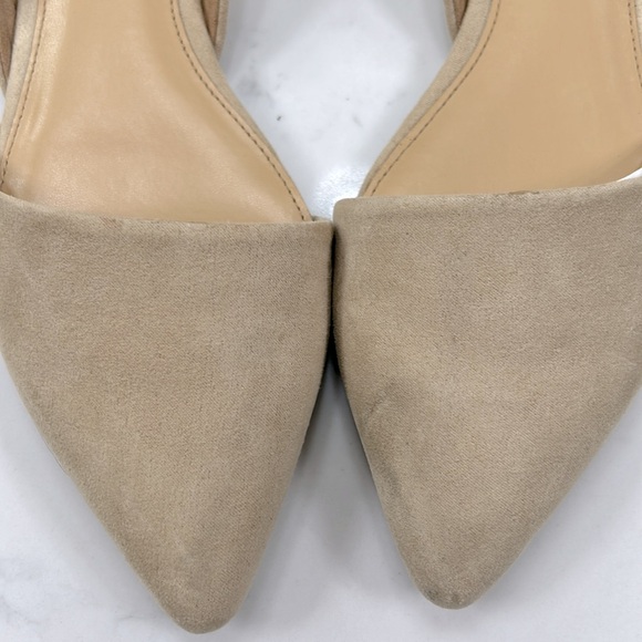 J. CREW Zoe D’orsay Flat FLOOR SAMPLE Size 7.5 fabric - Picture 9 of 10